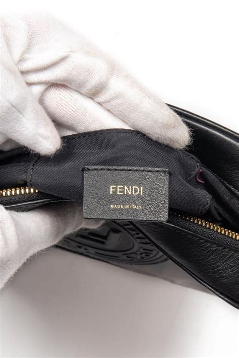 Fendi Zucca Spalmati Camera Bag Tobacco 